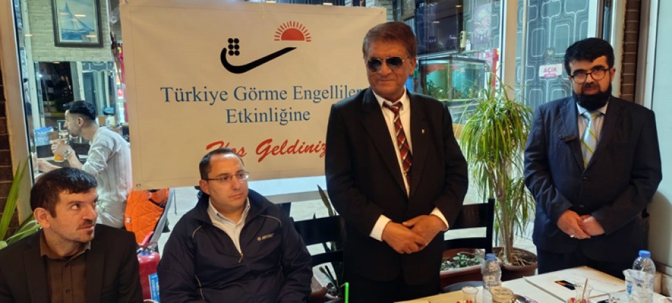 GÖRME ENGELLİLER İFTAR YEMEĞİNDE BULUŞTU…