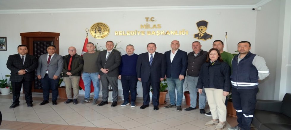 MİLAS BELEDİYESİ’NDE TOPLU İŞ SÖZLEŞMESİ İMZALANDI 