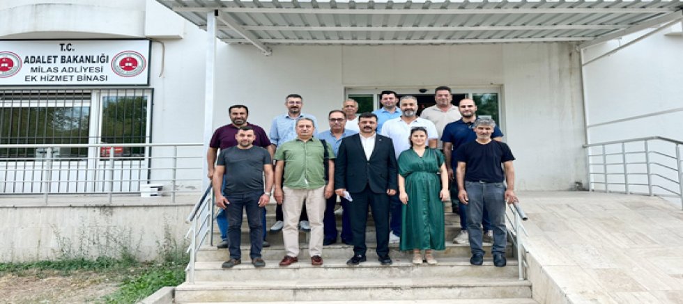MİLAS MHP’NİN YENİ BAŞKANI MAZBATASINI ALDI…
