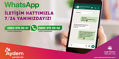   Aydem ve Gediz Perakende, Müşterilerine Bir WhatsApp Mesajı Kadar Yakın