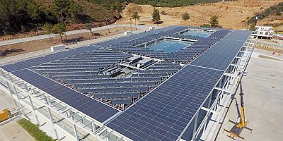 Bodrum Otogarı Açılmadan Çatısıyla Enerji Üretmeye Başladı