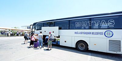 Büyükşehir MUTTAŞ Havaalanı Taşımacılığı ile Vatandaşın Hizmetinde