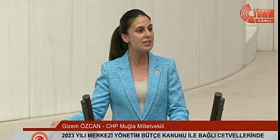 Muğla Milletvekili Gizem Özcan,  “Gün gelecek bütçe Saray’ın dehlizlerinde değil, halkın iradesiyle yapılacak”
