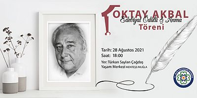 Oktay Akbal Edebiyat Ödülü Töreni 28 Ağustos’ta 